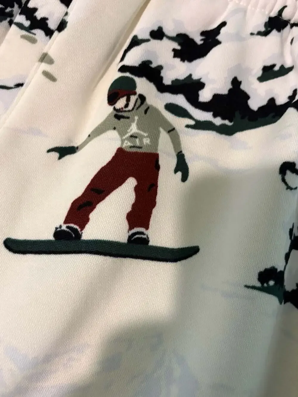 Jordan Winter Mountain All-Over Print Fleece Jogger Pants XL